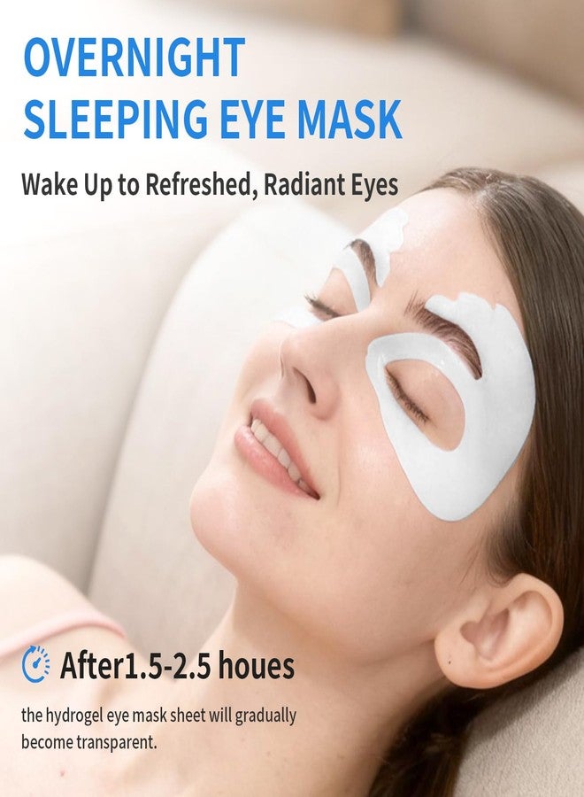 SPODARE OK Shape Eye Masks, 360° Fit Under Eye Patches with Retinol and Collagen, Firming & Hydrating Eye Mask for Wrinkles and Puffy Eyes, Self Care Gifts for Women - 6 Pairs, Happy Blue - Image 4